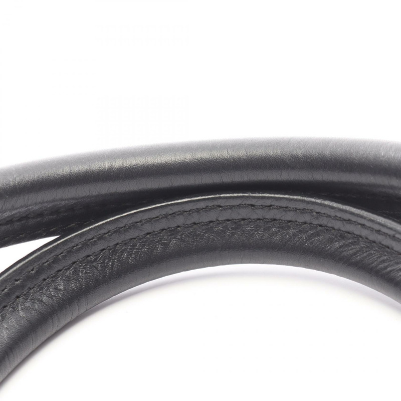 香奈兒巴黎紐約系列手提單肩包 A33100 尼龍皮革 黑色 二手-8