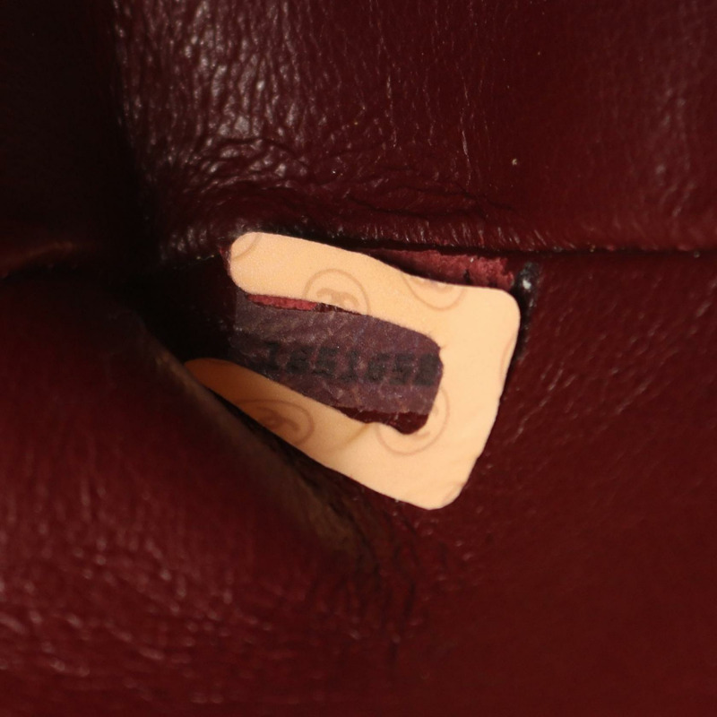 香奈兒 (CHANEL) Matelasse W 翻蓋鏈條肩背包 A01113 羊羔絨黑色 二手 女士 GHW-4