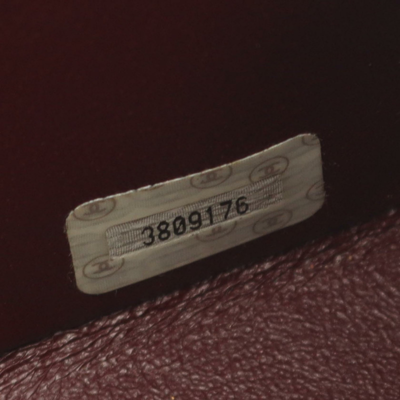 香奈兒 (CHANEL) Matelasse Tote 鏈條單肩手提包，羊皮黑色，二手女士 COCO CC-4