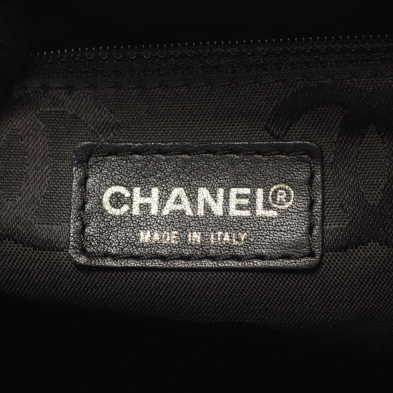 香奈兒 (CHANEL) 野性縫線手袋，羊皮材質，黑色，二手，女士 COCO CC-3