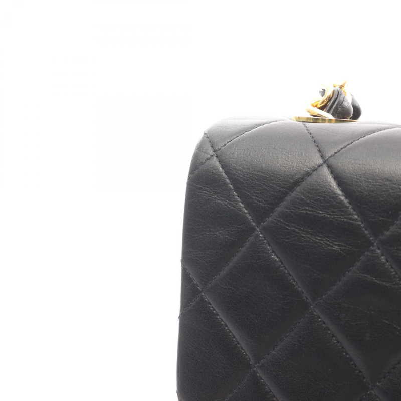 香奈兒 Jumbo Matelasse 34 鏈條肩背包 A01094 羊皮黑 二手 金色五金-6