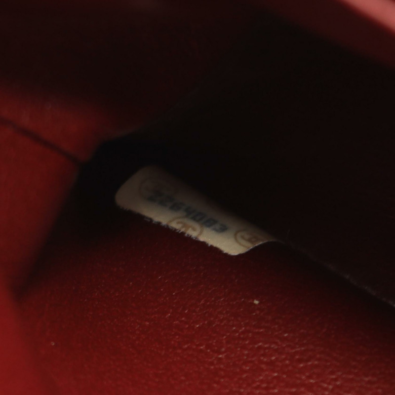 香奈兒 (CHANEL) Matelasse W 翻蓋鏈條單肩背包 A01112 羊皮 BK 二手 GHW-4