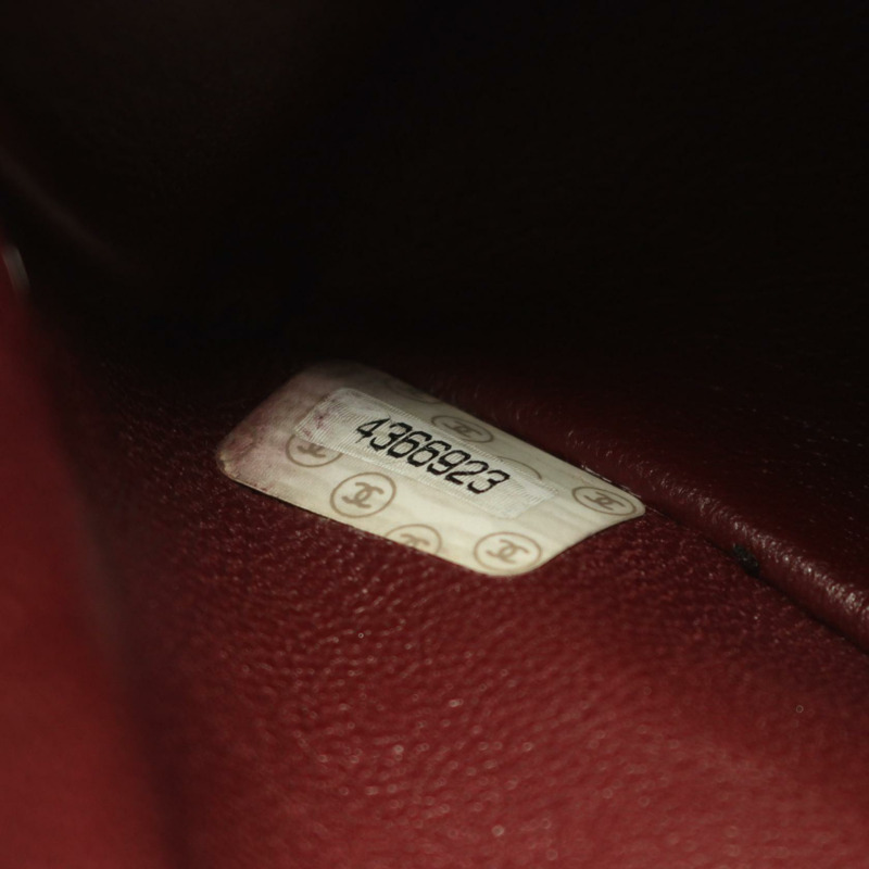 香奈兒 (CHANEL) Matelasse W 翻蓋鏈條單肩背包 A01113 羊皮 BK 二手 GHW-4