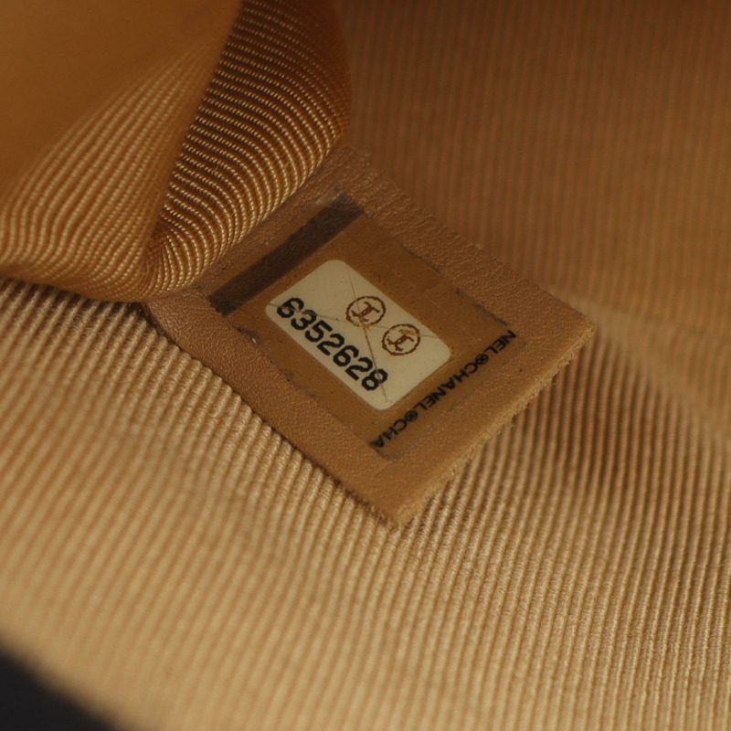 香奈兒 (CHANEL) 野性縫線鏈條單背包 A14687 皮革 米色 二手 女士-4