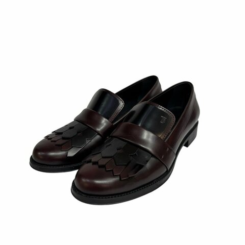 【美收精品】TODS 酒紅色皮鞋 4-595