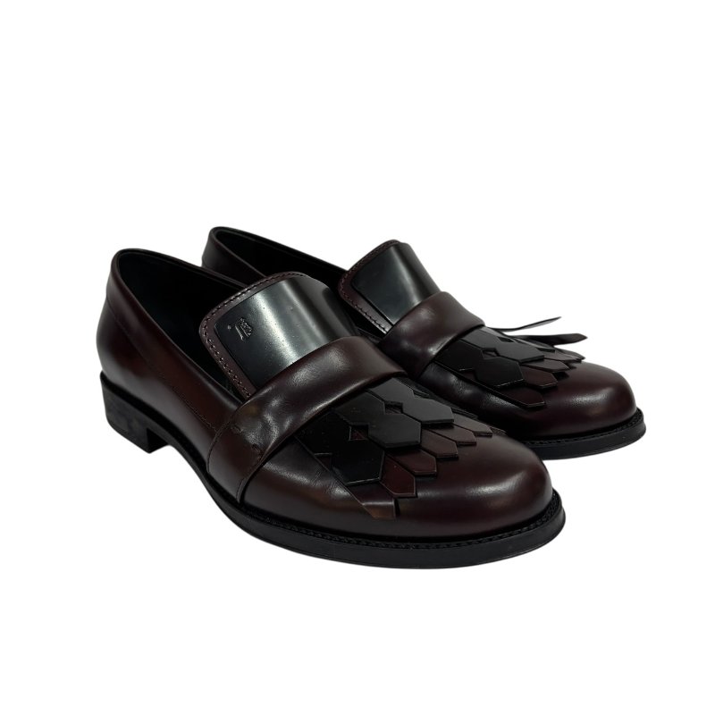 【美收精品】TODS 酒紅色皮鞋 4-595-1