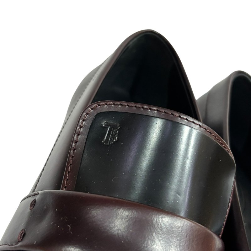 【美收精品】TODS 酒紅色皮鞋 4-595-4