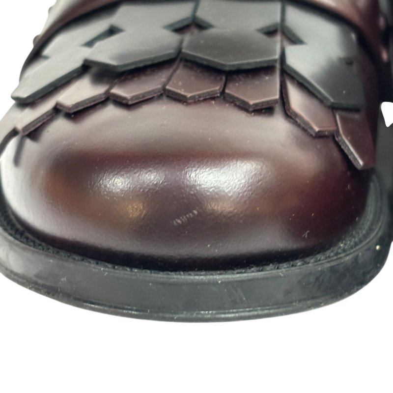 【美收精品】TODS 酒紅色皮鞋 4-595-5