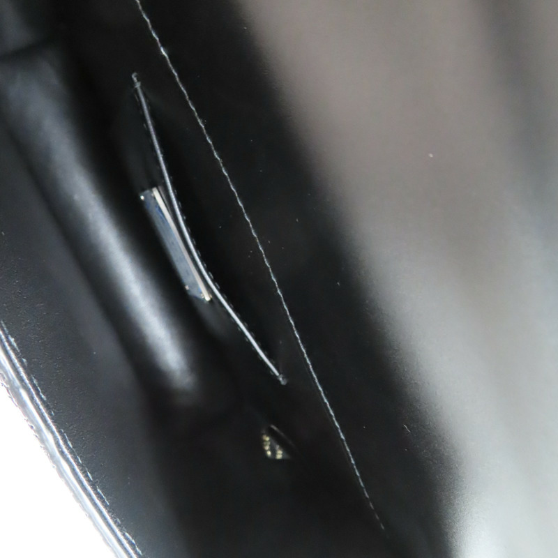 黑色 亮面特殊皮革 Serpenti Forever 肩背包【BVLGARI 寶格麗】-5