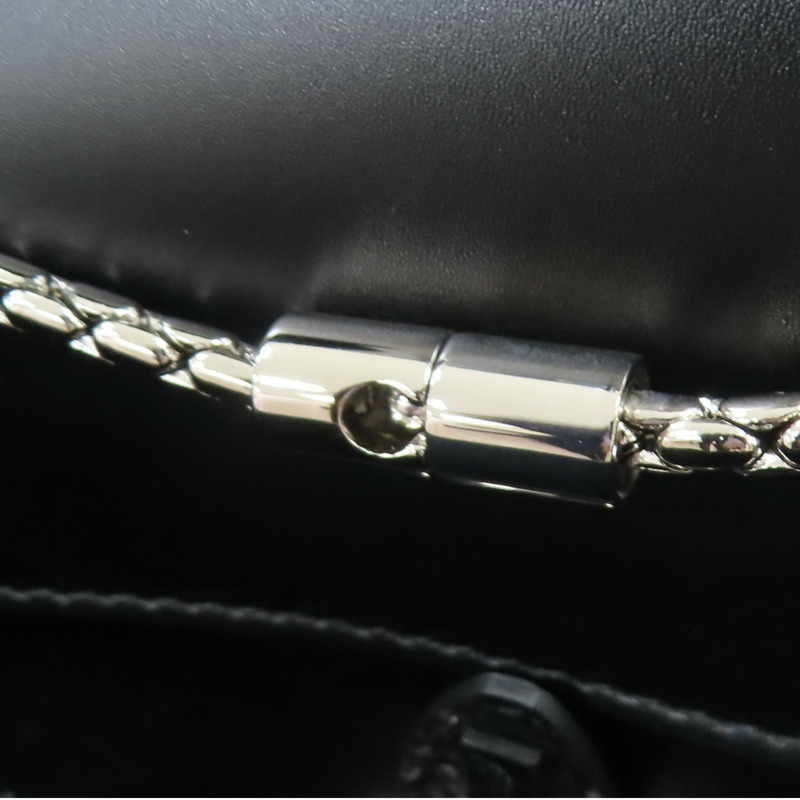 黑色 亮面特殊皮革 Serpenti Forever 肩背包【BVLGARI 寶格麗】-15