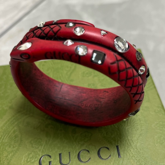 Gucci 蛇行手環-0