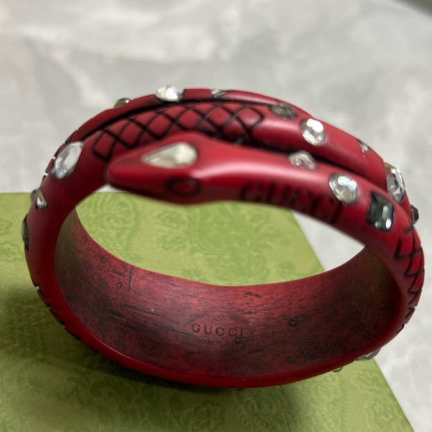 Gucci 蛇行手環-2