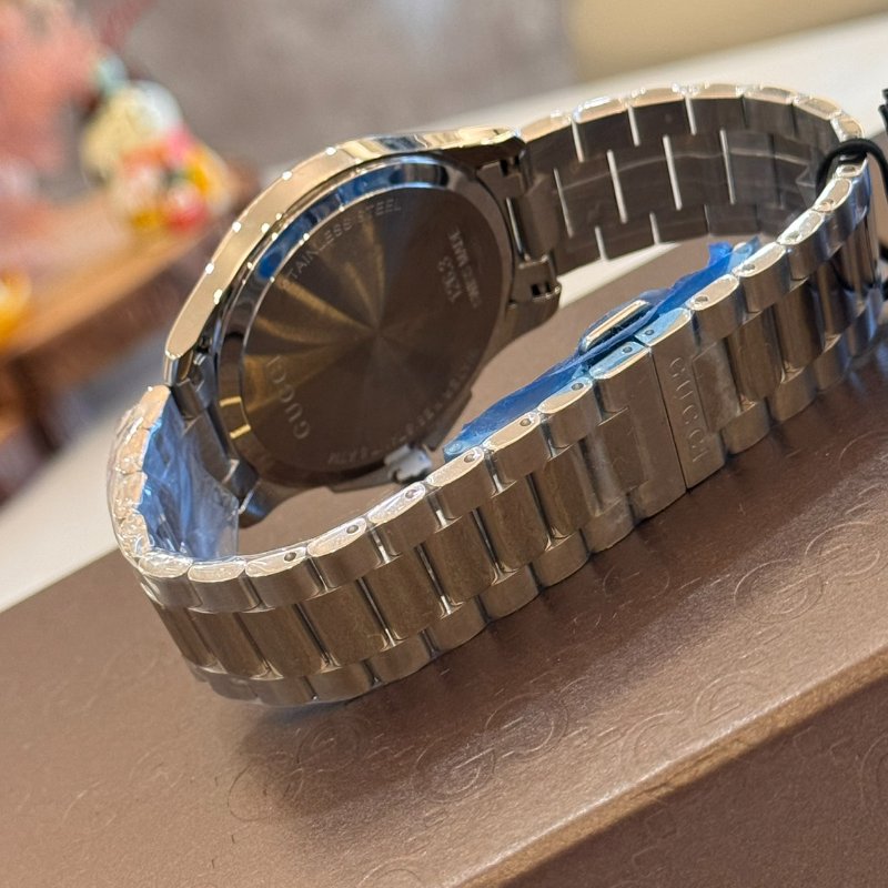 *SHIHNA名牌精品* Gucci G-Timeless 棕色錶盤男士腕錶-7