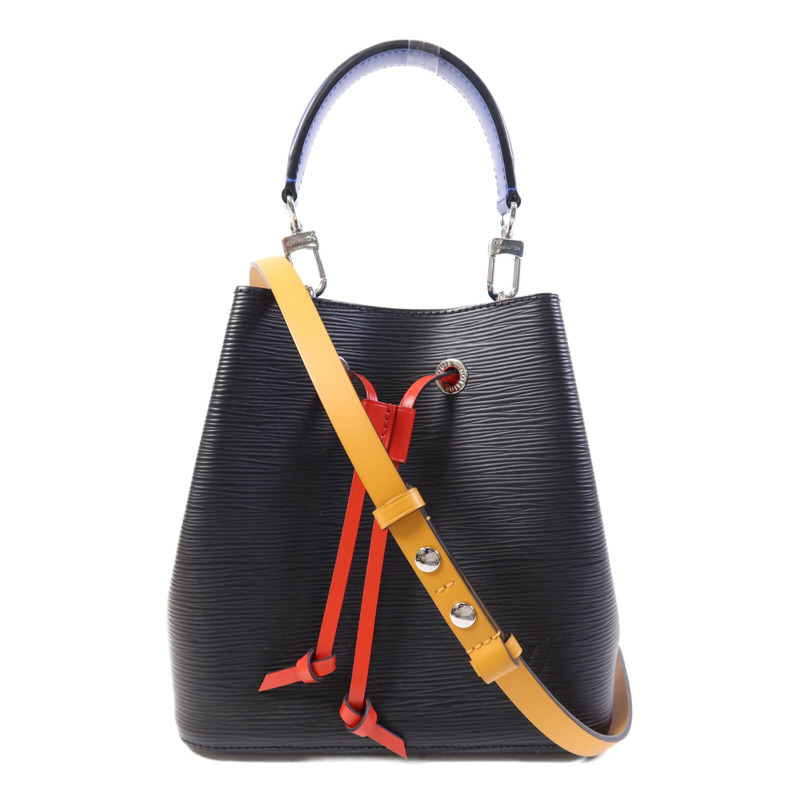 LOUIS VUITTON Epi Neo Noe BB銀扣手挽肩背兩用袋-0