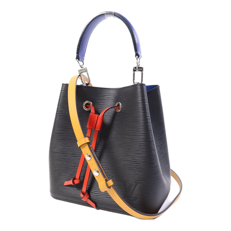 LOUIS VUITTON Epi Neo Noe BB銀扣手挽肩背兩用袋-2