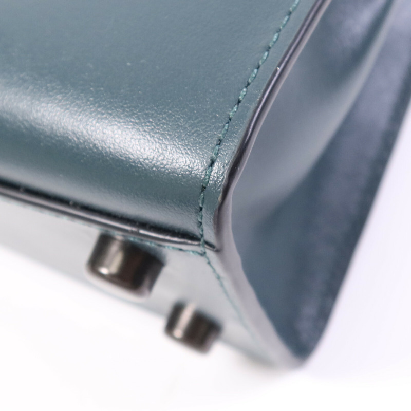 COACH 牛皮皮革2 Way Shoulder Bag手挽肩背兩用袋-10