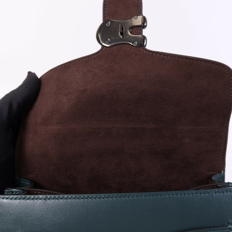 COACH 牛皮皮革2 Way Shoulder Bag手挽肩背兩用袋-13