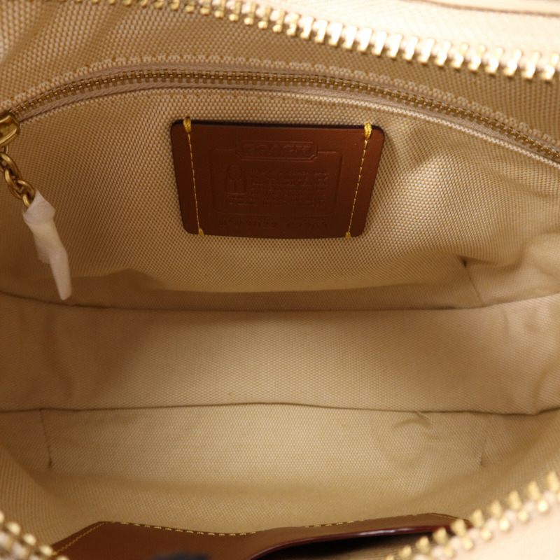 COACH 牛皮皮革Ergo Shoulder Bag金扣肩背袋-4