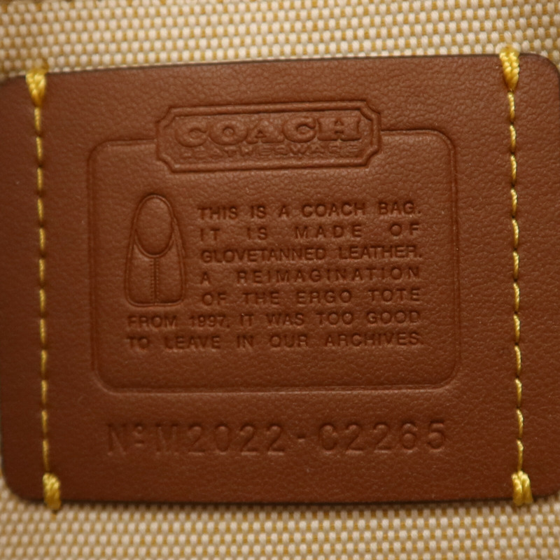 COACH 牛皮皮革Ergo Shoulder Bag金扣肩背袋-5