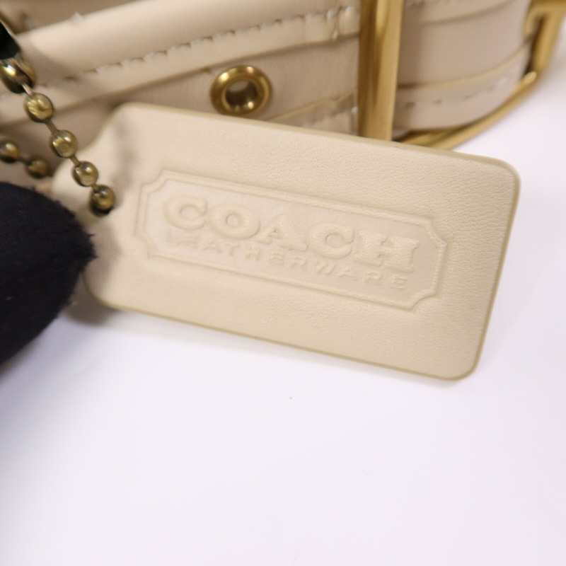 COACH 牛皮皮革Ergo Shoulder Bag金扣肩背袋-10