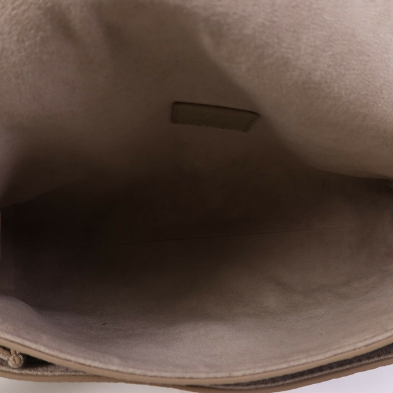 LOUIS VUITTON Monogram Empreinte Anytime Flat Bag金扣鏈帶肩背袋-11