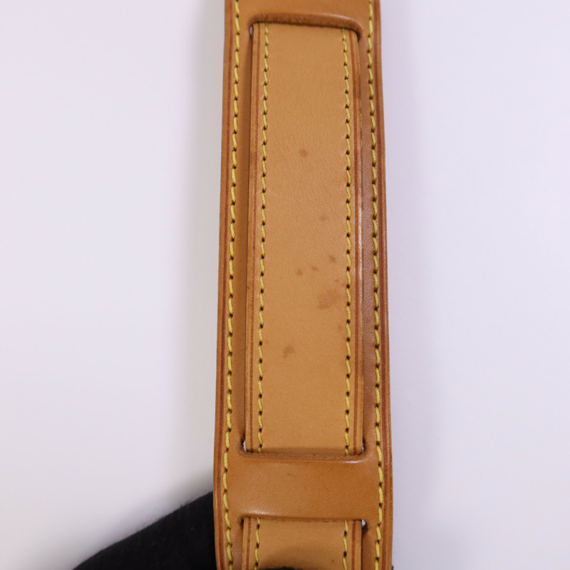 LOUIS VUITTON Damier Azur Keepall Bandoulie 55金扣手挽肩背兩用袋-14