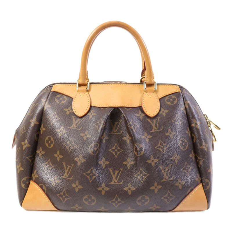 LOUIS VUITTON Monogram Canvas Segur金扣手挽肩背兩用袋-1