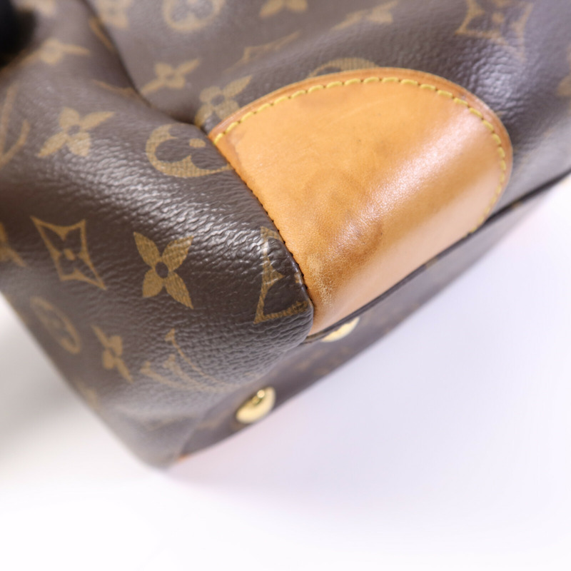 LOUIS VUITTON Monogram Canvas Segur金扣手挽肩背兩用袋-10