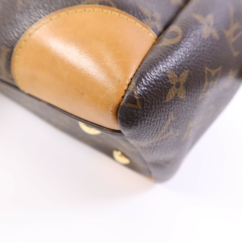 LOUIS VUITTON Monogram Canvas Segur金扣手挽肩背兩用袋-11