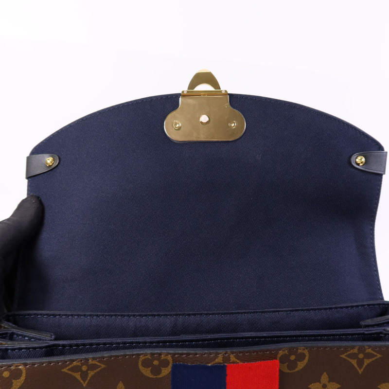 LOUIS VUITTON Monogram Georges MM金扣手挽肩背兩用袋-12