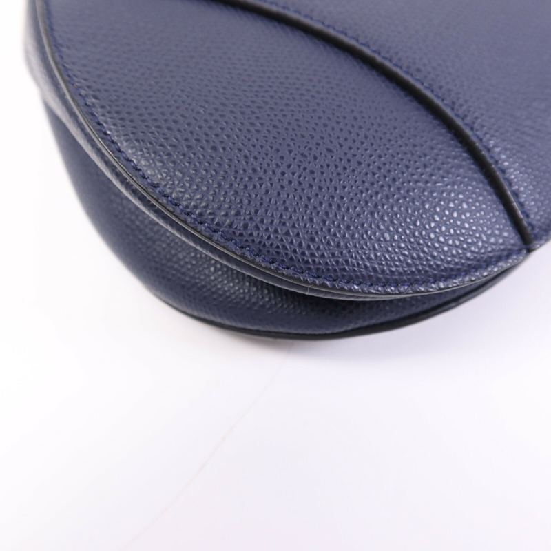 Dior 牛皮皮革Saddle金扣肩背袋-5