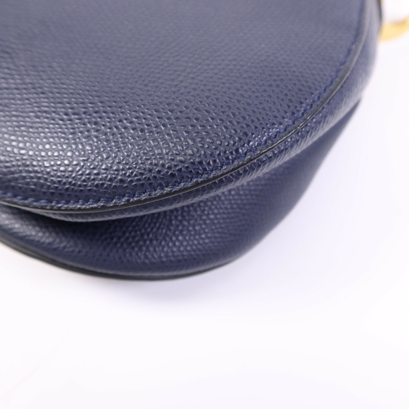 Dior 牛皮皮革Saddle金扣肩背袋-6