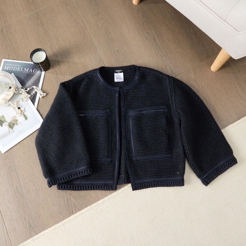 ❤️ CHANEL 時尚外套 LOGO紐扣-0