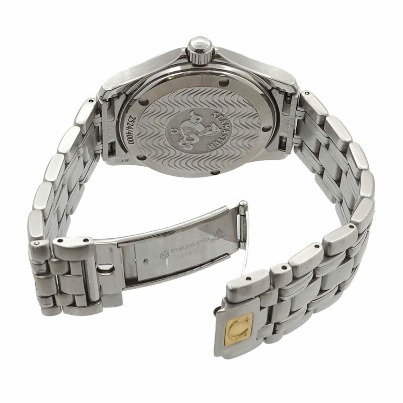 歐米茄海馬系列120 Jack Mayol 2001限量版腕錶（編號2507 80），全球限量4000枚，男士腕錶，日期顯示，海軍藍自動機械錶。-3