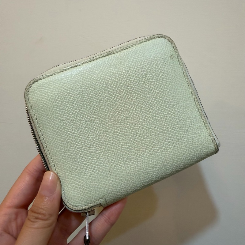 氣泡綠絲巾短夾🫧-1