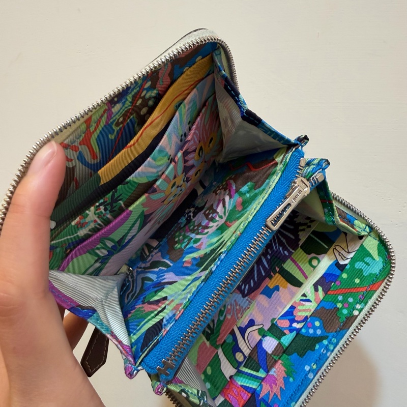 氣泡綠絲巾短夾🫧-2