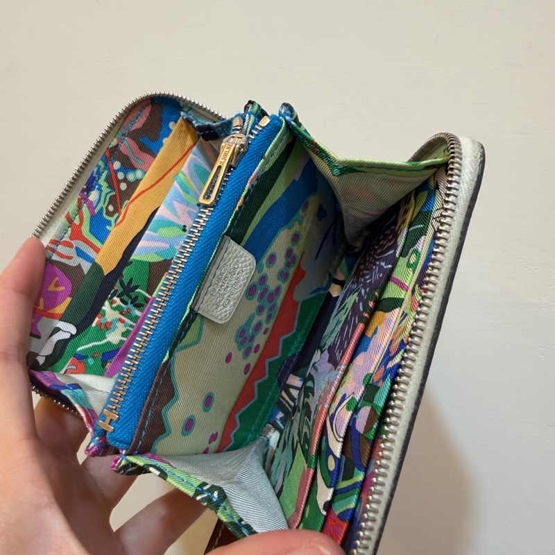 氣泡綠絲巾短夾🫧-3