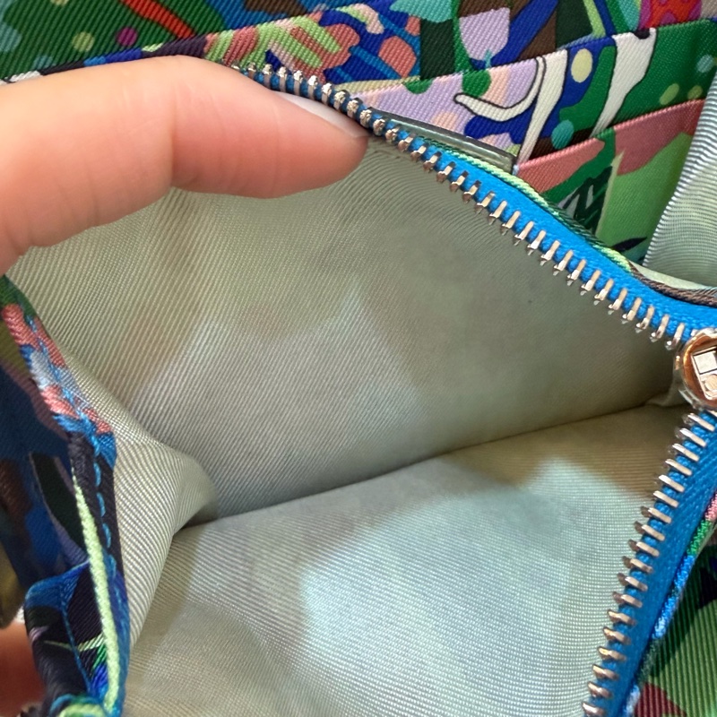 氣泡綠絲巾短夾🫧-4