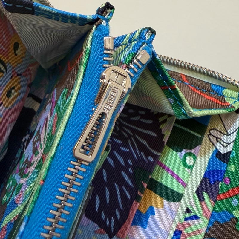 氣泡綠絲巾短夾🫧-16