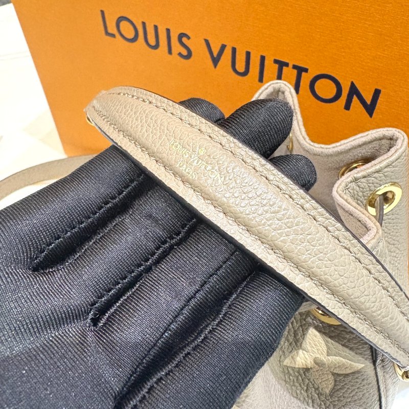 *SHIHNA名牌精品* LV Nano Noé 大象灰壓紋小水桶-1