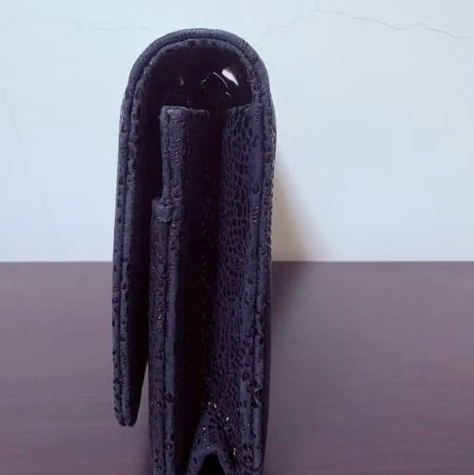 Chanel WOC 海軍藍 銀扣 香奈兒-3