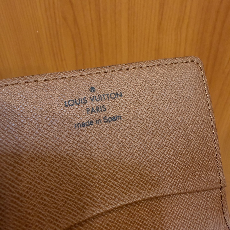 LV 原花內咖啡下蓋卡包M62920-10