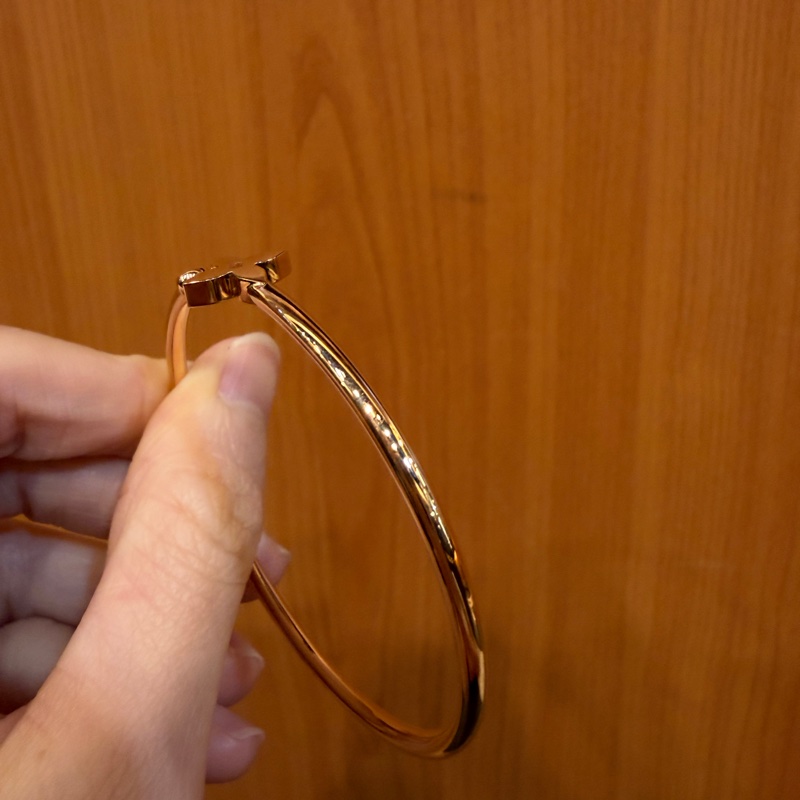 LV 750玫瑰金Idylle Blossom Twist手鐲Q95533-2