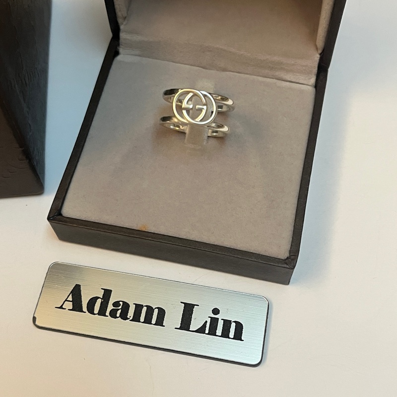 Gucci 經典雙G戒指-4