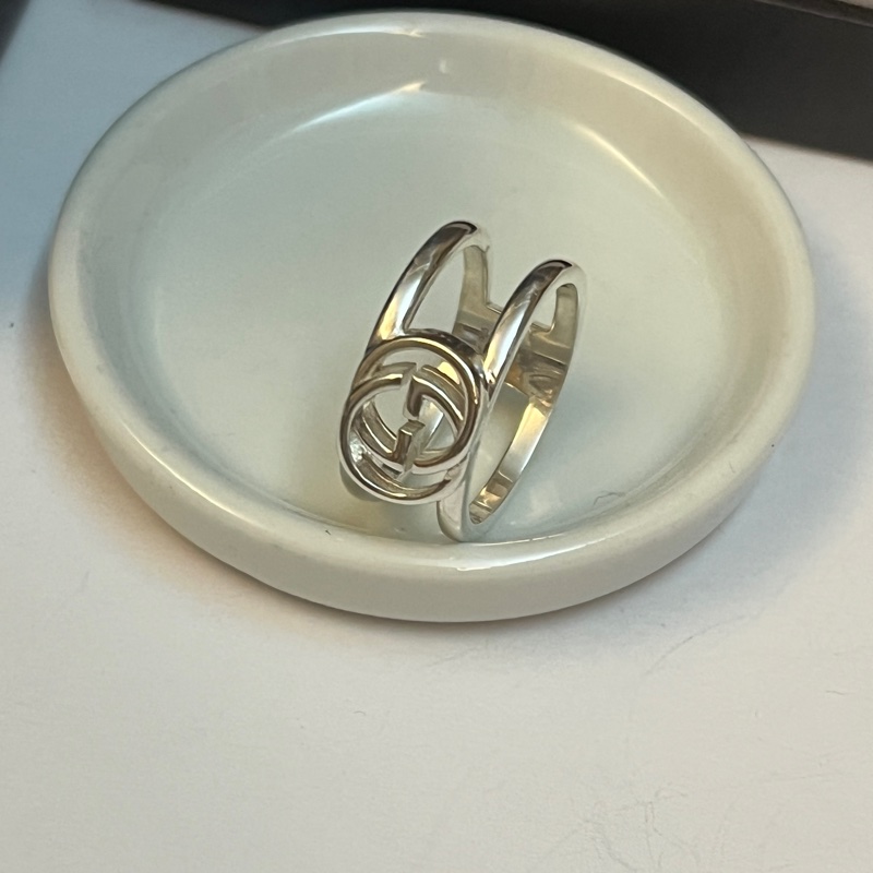Gucci 經典雙G戒指-5