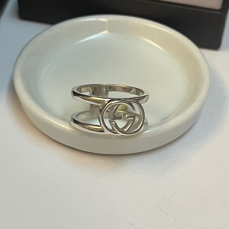Gucci 經典雙G戒指-9