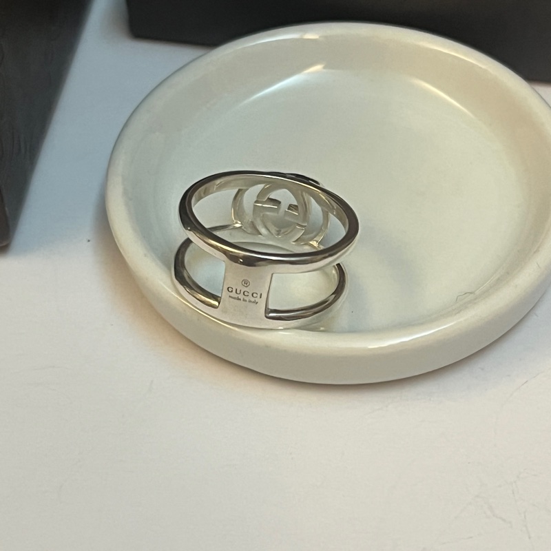 Gucci 經典雙G戒指-12