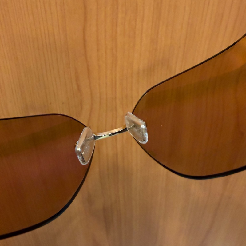 Miu Miu 玫瑰金色鏡面的Aube太陽眼鏡-6