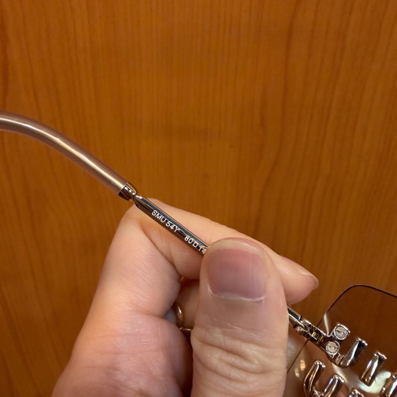 Miu Miu 玫瑰金色鏡面的Aube太陽眼鏡-7