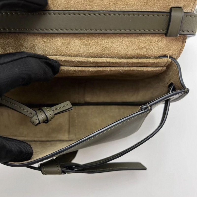 LOEWE gate馬鞍包21*14*9 98新配件塵袋-4